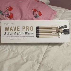 TRUBEAUTY wave pro- 5 barrel waver!